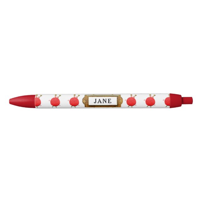 Personalisiertes Knitter Kugelschreiber (Vorderseite)