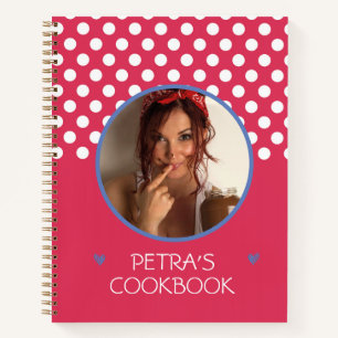 Personalisiertes Kochbuch (Ihr Foto) Rezept-Notebo Notizbuch