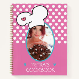 Personalisiertes Kochbuch (Ihr Foto) Rezept-Notebo Notizbuch