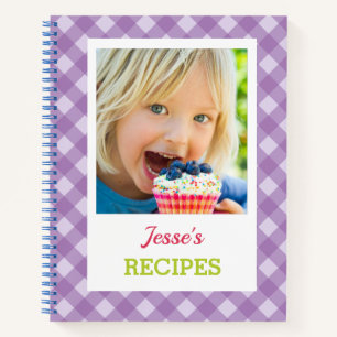 Personalisiertes Kochbuch (Ihr Foto) Rezept-Notebo Notizbuch