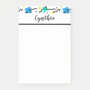 Personalisiertes Konfetti Post-it Klebezettel