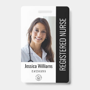 Personalisiertes Krankenhausmitarbeiter-Logo & Fot Ausweis
