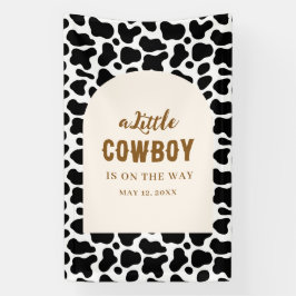 Personalisiertes Kuh-Druck-Banner für erstes Rodeo Banner