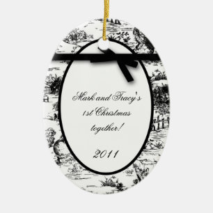 Personalisiertes, kundenspezifisches Ornament Schw