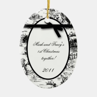 Personalisiertes, kundenspezifisches Ornament Schw