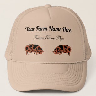Personalisiertes Kune-Pig Truckerkappe