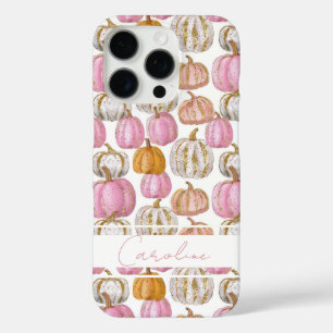 Personalisiertes Kürbismuster iPhone 16 Pro Hülle
