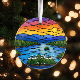 Personalisiertes Lake Placid-Acrylolrnament, indiv Ornament