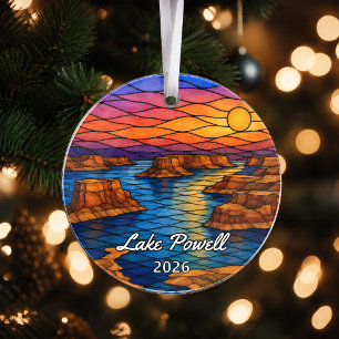 Personalisiertes Lake Powell-Acrylabzeichen, indiv Ornament