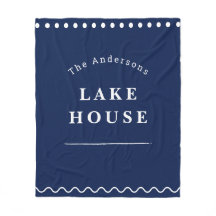 Personalisiertes Landhaus in Navyblau