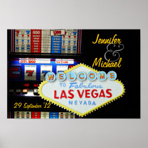Personalisiertes Las Vegas Party ist hier Poster
