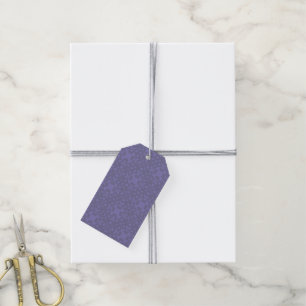 Personalisiertes Lavendelmuster Geschenkanhänger