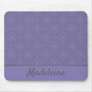 Personalisiertes Lavendelmuster Mousepad