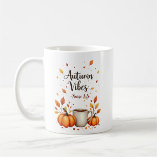 Personalisiertes Leben im Herbst Kaffeetasse