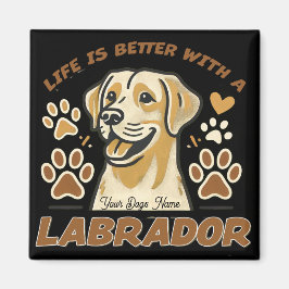 Personalisiertes Leben ist besser mit einem Labrad Magnet