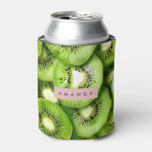 Personalisiertes lebendiges Kiwifrucht-Design Dosenkühler