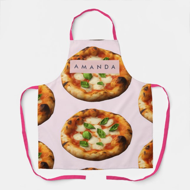 Personalisiertes leckeres Pizzadesign Schürze (Vorderseite)