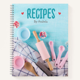 Personalisiertes leeres Rezept Kochbuch einschreib Notizbuch