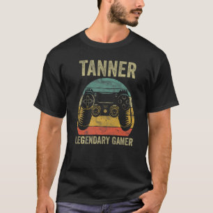 Personalisiertes Legendäres Gamer-Shirt Tanner Nam T-Shirt