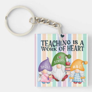 Personalisiertes Lehrerdankeschön-Acryl-Schlüssela Schlüsselanhänger