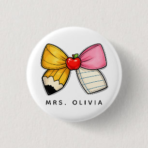 Personalisiertes Lehrergeschenk Benutzerdefinier Button
