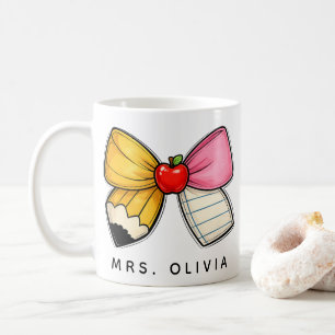 Personalisiertes Lehrergeschenk Benutzerdefinier Kaffeetasse