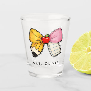 Personalisiertes Lehrergeschenk Benutzerdefinier Schnapsglas