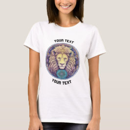PERSONALISIERTES LEO ZODIAC-SIGN T-Shirt