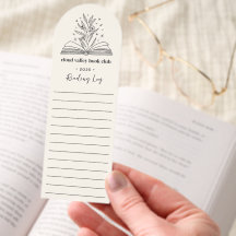 Personalisiertes Leseprotokoll für den Buchverein