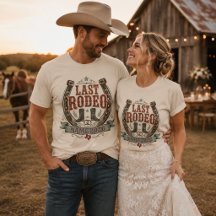 Personalisiertes Letztes Rodeo Western-Hochzeits-S