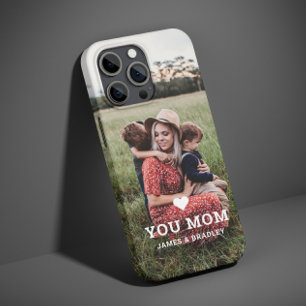 Personalisiertes Lieb Dich Mama Foto Herz Case-Mate iPhone Hülle