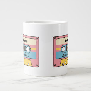 Personalisiertes Liebes-Jams-Kassettenband – Benut Jumbo-Tasse