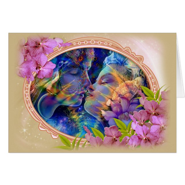 Personalisiertes Liebespaar (Vorderseite (Horizontal))