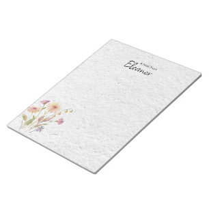 Personalisiertes liniertes Papier   Notizblock