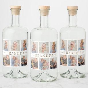 Personalisiertes Liquor Flasche Etikett Großoper B