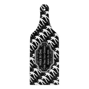 Personalisiertes Loch in einer Höhle GOLFER Schneidebrett