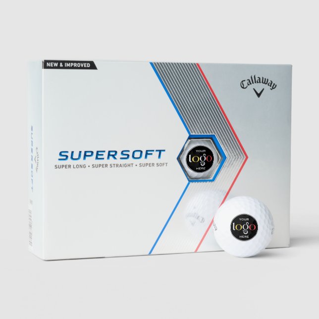 Personalisiertes Logo Callaway Supersoft Golfball (Verpackung)