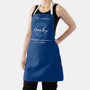 Personalisiertes Logo der Navy Business Werbeaktio Schürze