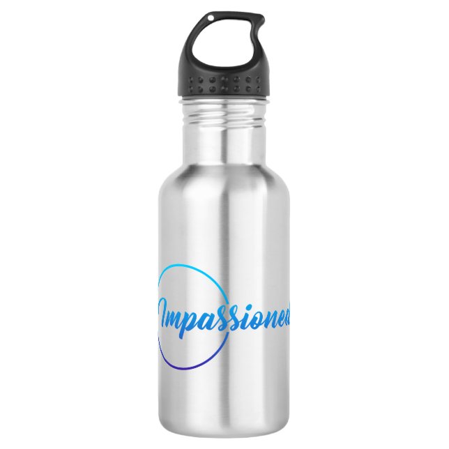 Personalisiertes Logo Edelstahlflasche (Vorderseite)