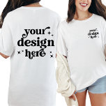 Personalisiertes Logo für das Vorder- und Rückseit Tri-Blend Shirt<br><div class="desc">Dieses Personalisierte Tri-Blend-Shirt für Front und Back Design ist die ultimative Kombination aus Stil und Komfort und eignet sich hervorragend für die Präsentation Ihrer Marke. Ob Sie Ihr Unternehmen, Ihr Team oder Ihr persönliches Logo fördern - dieses Shirt bietet eine vielseitige Leinwand für individuelles Design. Mit den Optionen für die...</div>