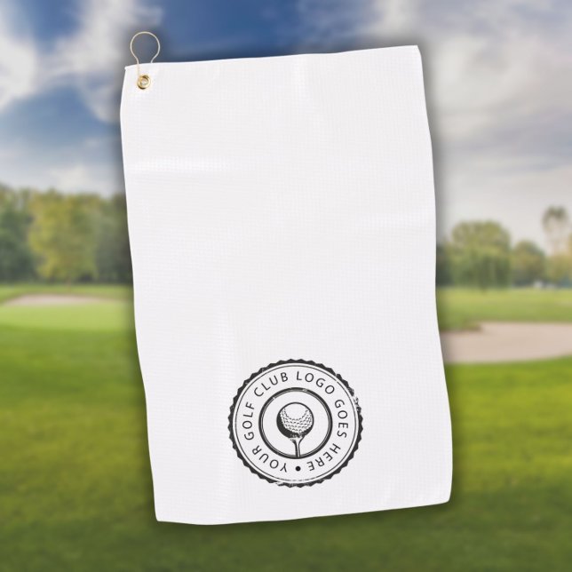 Personalisiertes Logo für den Golf Club Golfhandtuch (Personalized Custom Golf Club Logo Golf Towel)