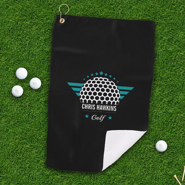 Personalisiertes Logo für den Golfball Golfhandtuch (Von Creator hochgeladen)
