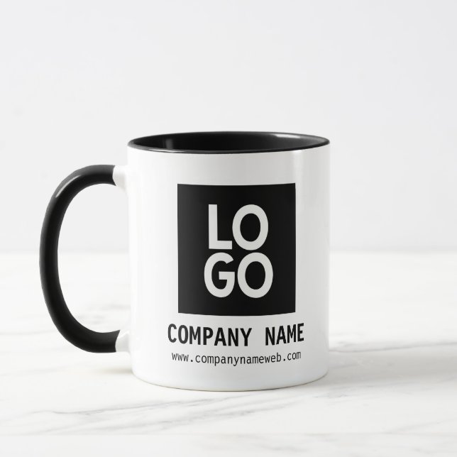 Personalisiertes Logo für kundenspezifische Werbea Tasse (Links)