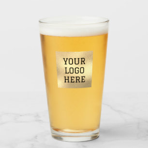 Personalisiertes Logo Geschäft Unternehmensschrift Glas