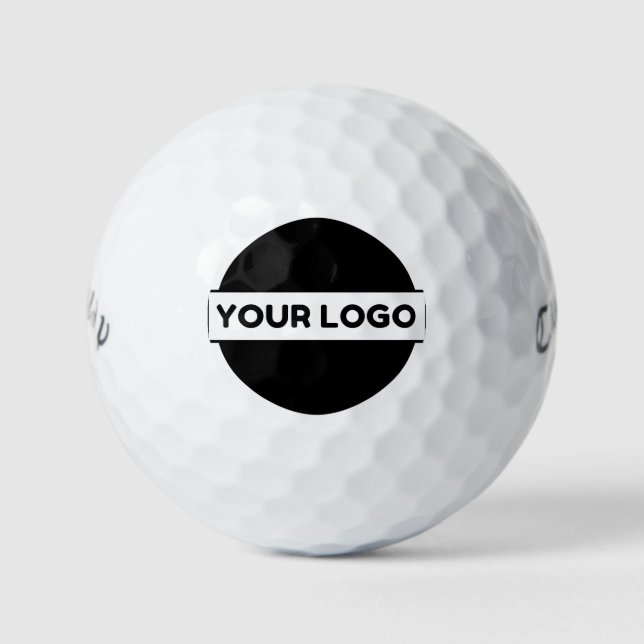 Personalisiertes Logo oder Bild Golfball (Vorderseite)