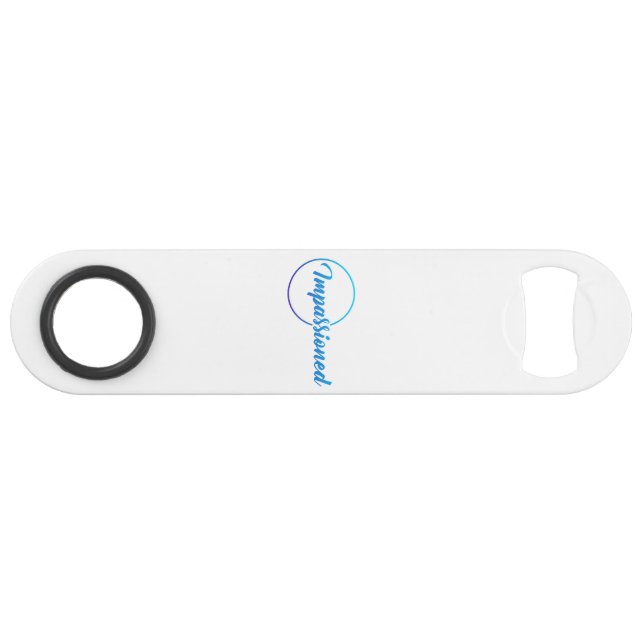 Personalisiertes Logo Speed Flaschenöffner (Rückseite Horizontal)