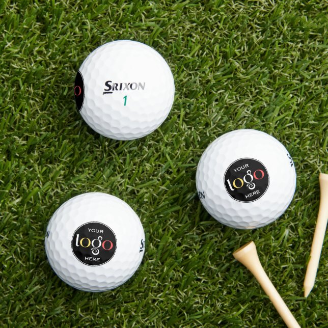 Personalisiertes Logo Srixon Soft Feel 13 Golfball (Insitu Gras)