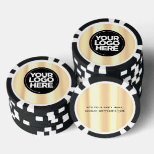 Personalisiertes Logo und Cooler Text Pokerchips