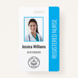 Personalisiertes Logo und Foto-ID des Krankenhause Ausweis