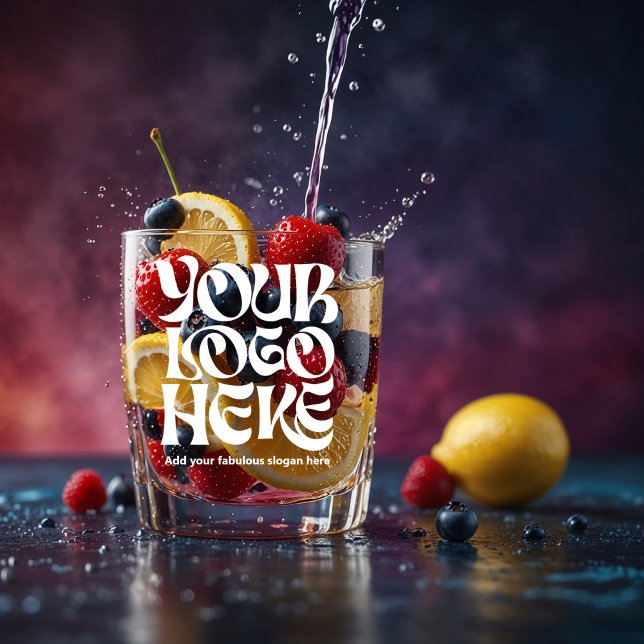 Personalisiertes Logo und Text Whiskyglas (Von Creator hochgeladen)